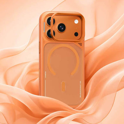 Coque MagSafe pour Apple iPhone 18 Pro / 17 Pro, Blueo, support avec dissipation thermique, noir satiné