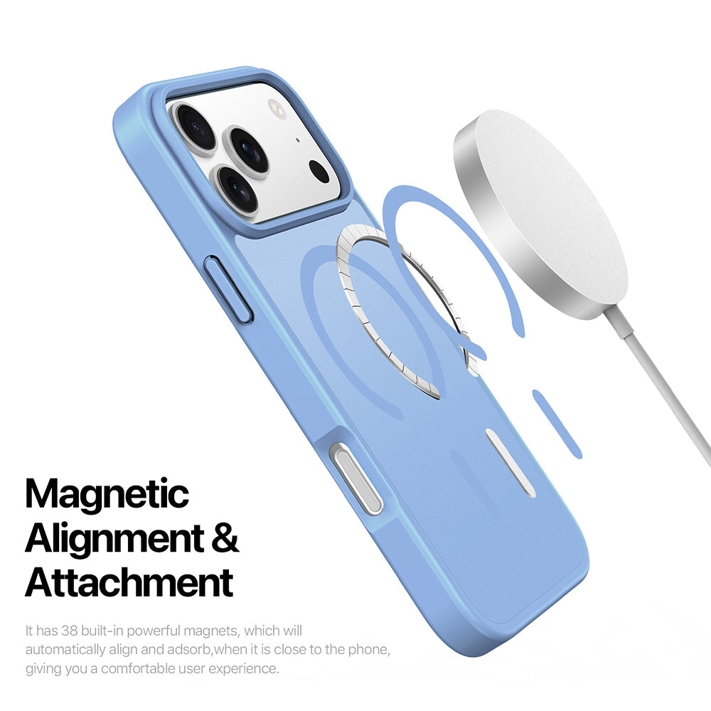 Coque MagSafe pour Apple iPhone 18 Pro / 17 Pro, DUX DUCIS, Yind, noire