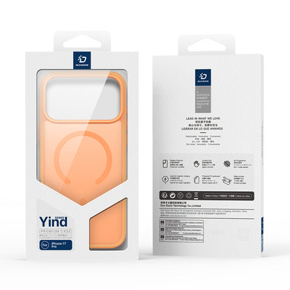 Coque MagSafe pour Apple iPhone 18 Pro / 17 Pro, DUX DUCIS, Yind, orange