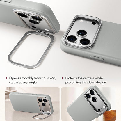Coque MagSafe pour Apple iPhone 18 Pro / 17 Pro, ESR, Atelier avec support, Gris