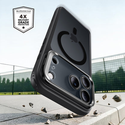 Coque MagSafe pour Apple iPhone 18 Pro / 17 Pro, ESR, Classic Hybrid Kickstand, Noir Satiné