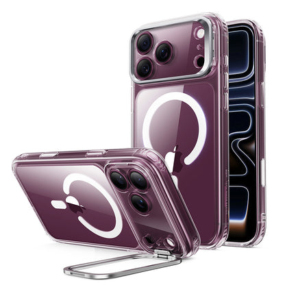 Coque MagSafe pour Apple iPhone 18 Pro / 17 Pro, ESR, Classic Hybrid Kickstand, Transparente