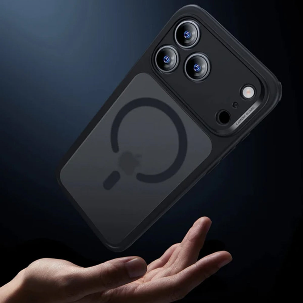 Coque MagSafe pour Apple iPhone 18 Pro / 17 Pro, ESR, Classic Hybrid, Noir Satiné