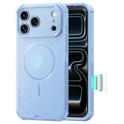 Coque MagSafe pour Apple iPhone 18 Pro / 17 Pro, ESR, Cyber, Bleu