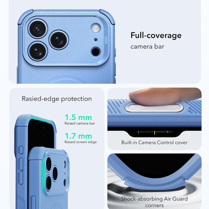 Coque MagSafe pour Apple iPhone 18 Pro / 17 Pro, ESR, Cyber, Bleu