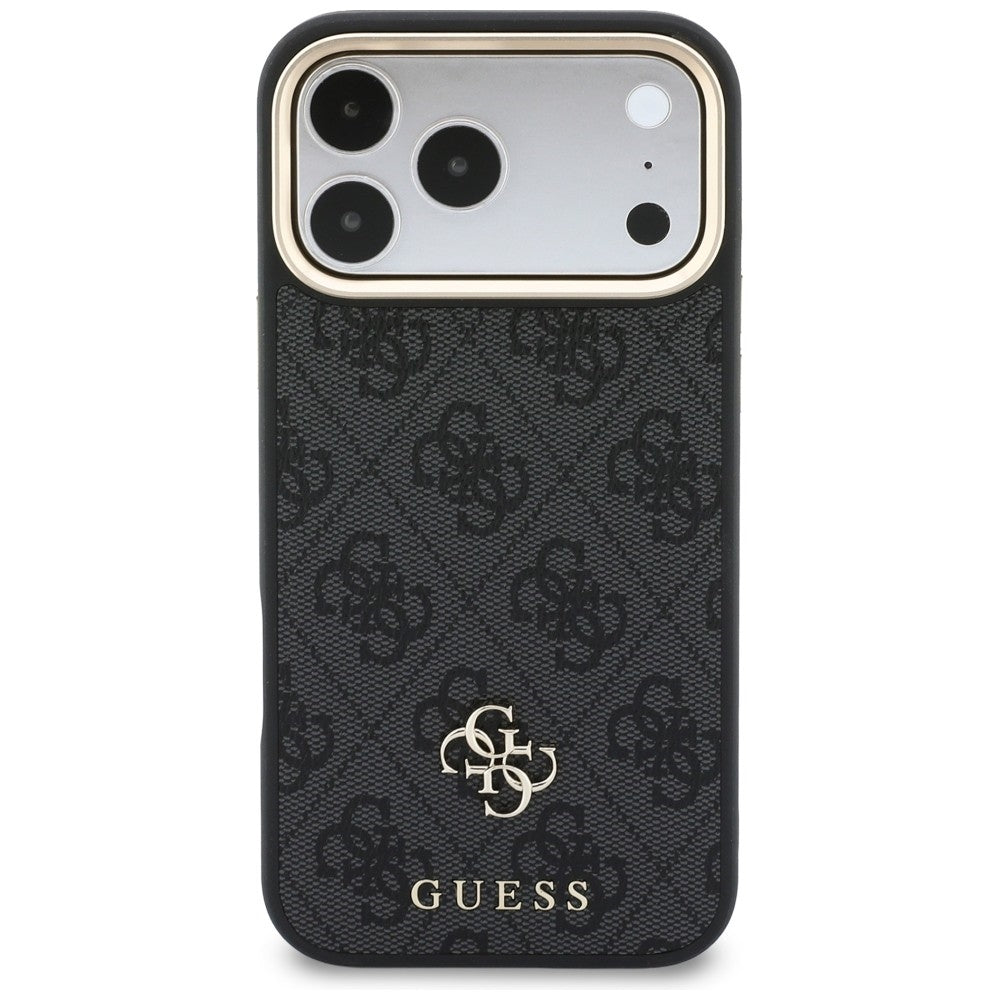 Coque MagSafe Guess 4G Cardslot noire pour Apple iPhone 18 Pro / 17 Pro