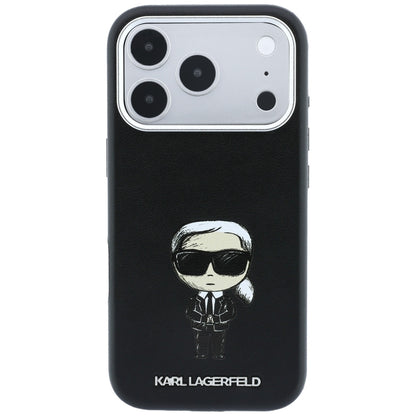 MagSafe Case for Apple iPhone 18 Pro / 17 Pro, Karl Lagerfeld, Ikonik Sketch, Black
