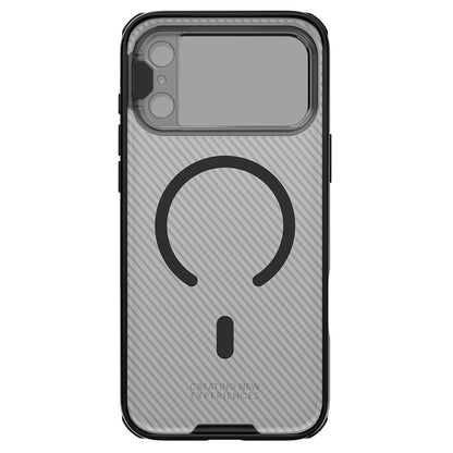 Coque MagSafe pour Apple iPhone 18 Pro / 17 Pro, Nillkin, CamShield Prop, Noir Transparent