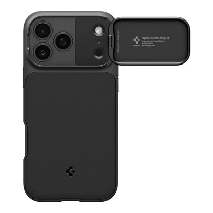 MagSafe Case for Apple iPhone 18 Pro / 17 Pro, Spigen, Optik Armor, Black ACS09953