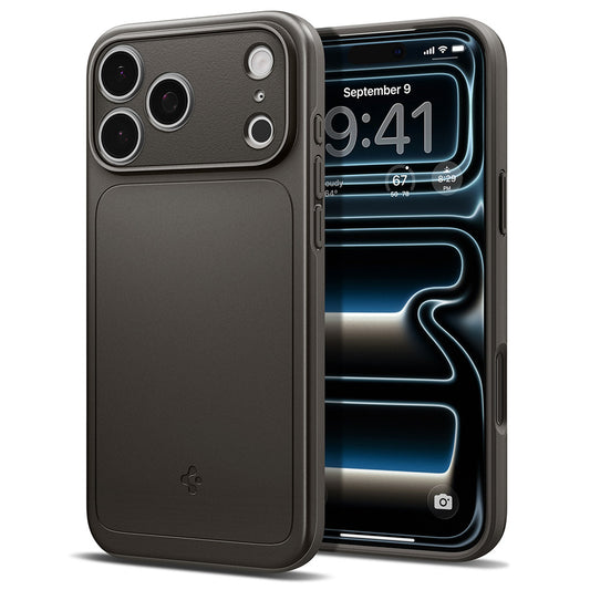 Coque MagSafe pour Apple iPhone 18 Pro / 17 Pro, Spigen, Thin Fit, Gris ACS12146