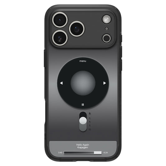 Coque MagSafe pour Apple iPhone 18 Pro / 17 Pro, Spigen, Ultra Hybrid Classic, Noire ACS12168