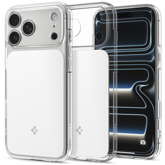 MagSafe Case for Apple iPhone 18 Pro / 17 Pro, Spigen, Ultra Hybrid T, White ACS12169