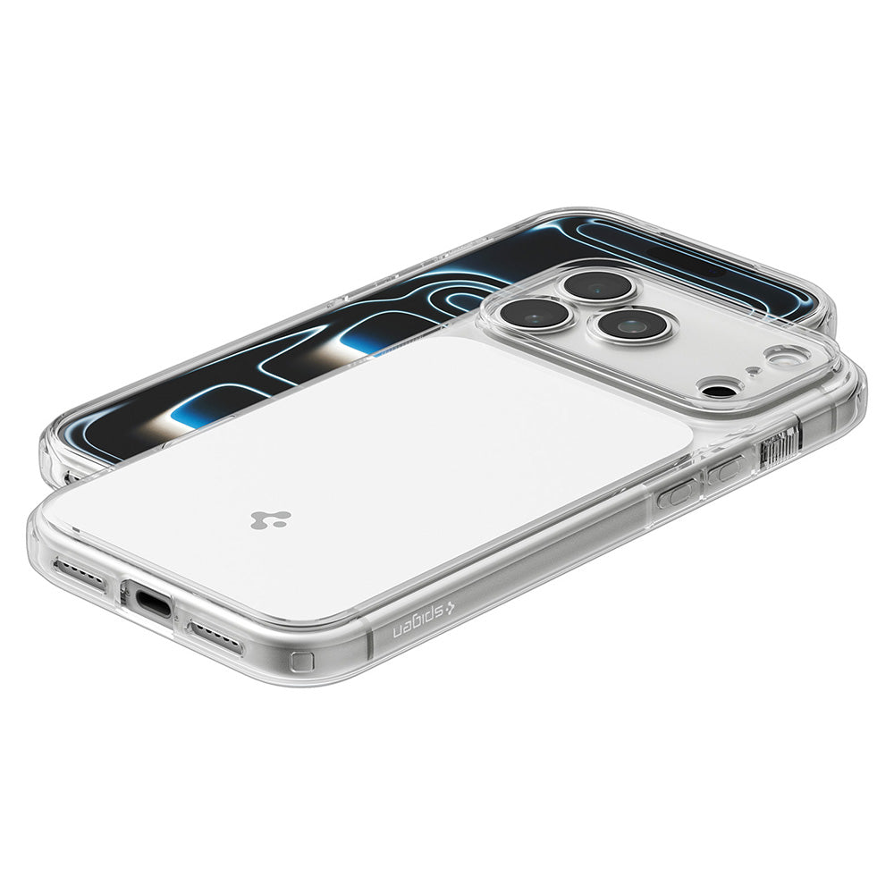 Coque MagSafe pour Apple iPhone 18 Pro / 17 Pro, Spigen, Ultra Hybrid T, Blanche ACS12169