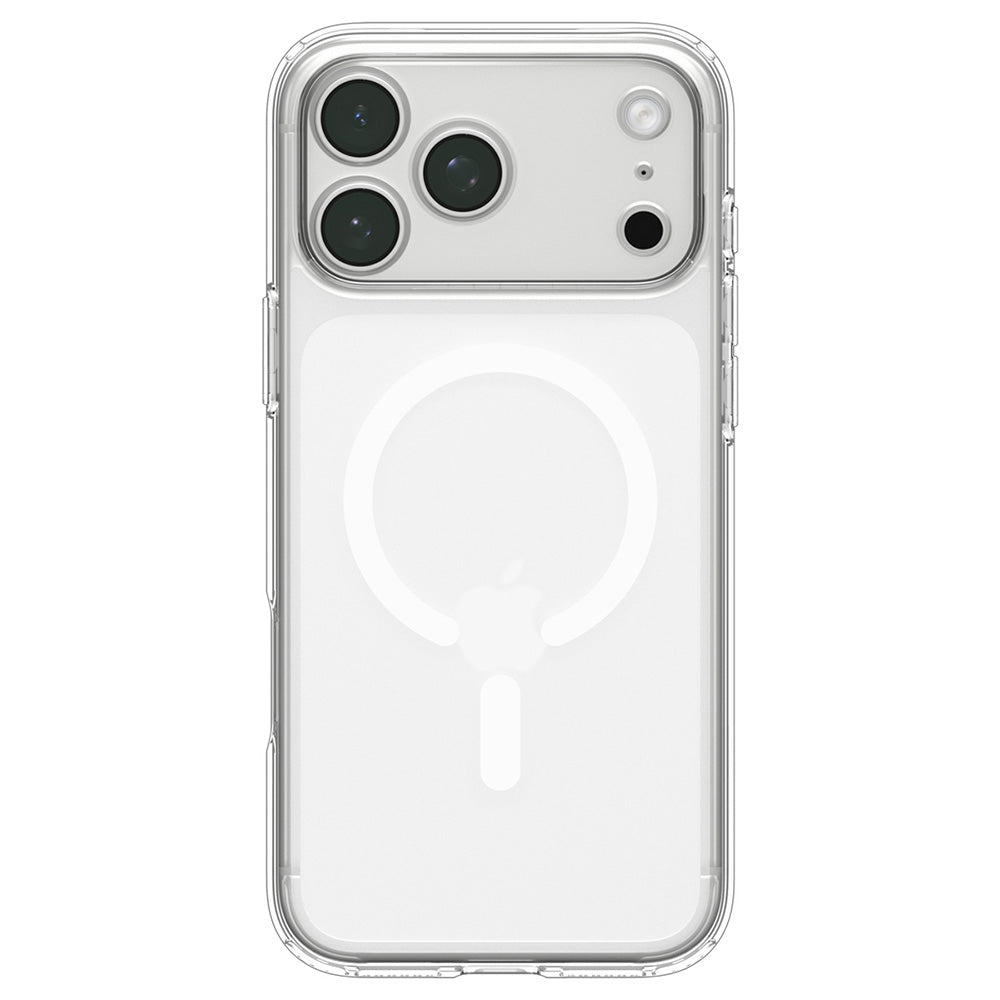 MagSafe Case for Apple iPhone 18 Pro / 17 Pro, Spigen, Ultra Hybrid, White Transparent ACS12155