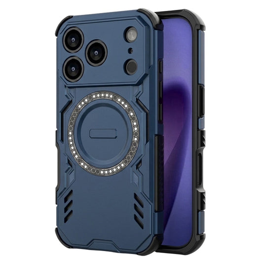 MagSafe Case for Apple iPhone 18 Pro / 17 Pro, Techsuit, ArmorMag, Blue