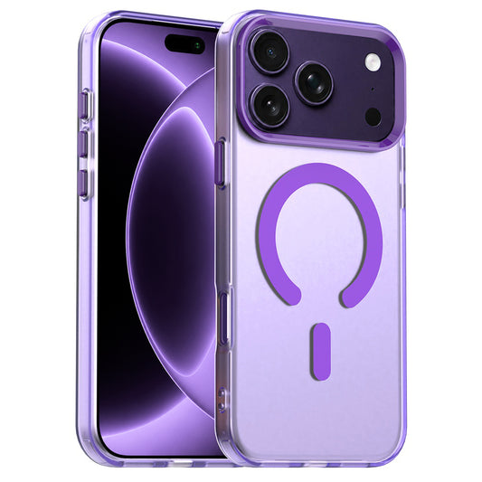 Coque MagSafe pour Apple iPhone 18 Pro / 17 Pro, Techsuit, CandyCase, Violet