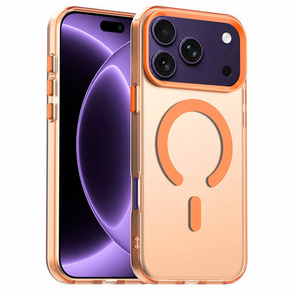Coque MagSafe pour Apple iPhone 18 Pro / 17 Pro, Techsuit, CandyCase, Orange