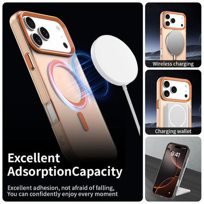 Coque MagSafe pour Apple iPhone 18 Pro / 17 Pro, Techsuit, CandyCase, Orange