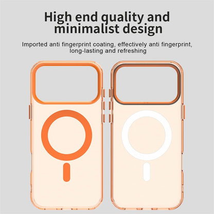 Coque MagSafe pour Apple iPhone 18 Pro / 17 Pro, Techsuit, CandyCase, Orange
