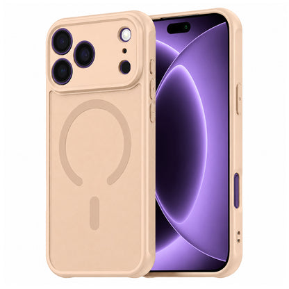 Coque MagSafe pour Apple iPhone 18 Pro / 17 Pro, Techsuit, HaloFrost II, Dorée
