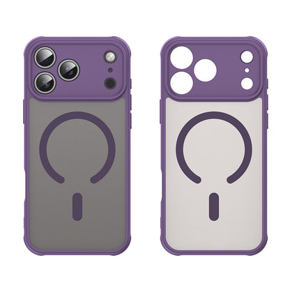 Coque MagSafe pour Apple iPhone 18 Pro / 17 Pro, Techsuit, HaloFrost II, Violet