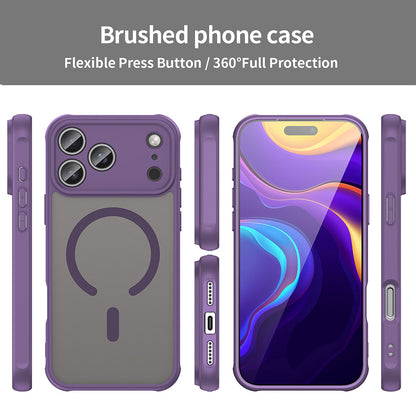 Coque MagSafe pour Apple iPhone 18 Pro / 17 Pro, Techsuit, HaloFrost II, Violet