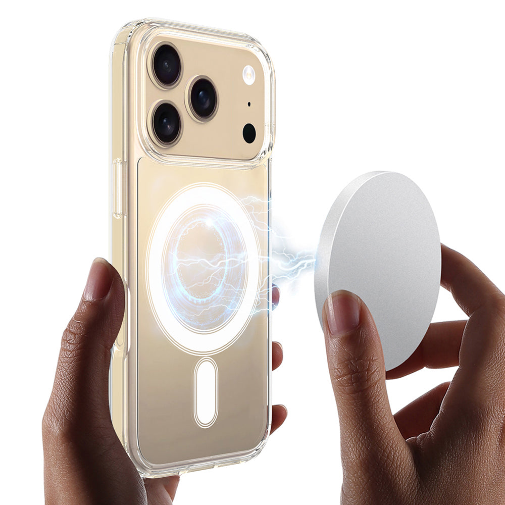 MagSafe Case for Apple iPhone 18 Pro / 17 Pro, Techsuit, Pro, Transparent
