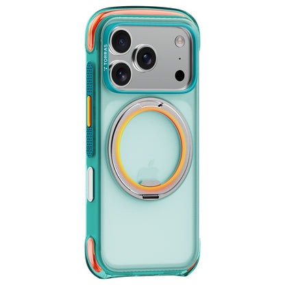 Coque MagSafe pour Apple iPhone 18 Pro / 17 Pro, Torras, O3 Air Core, Turquoise