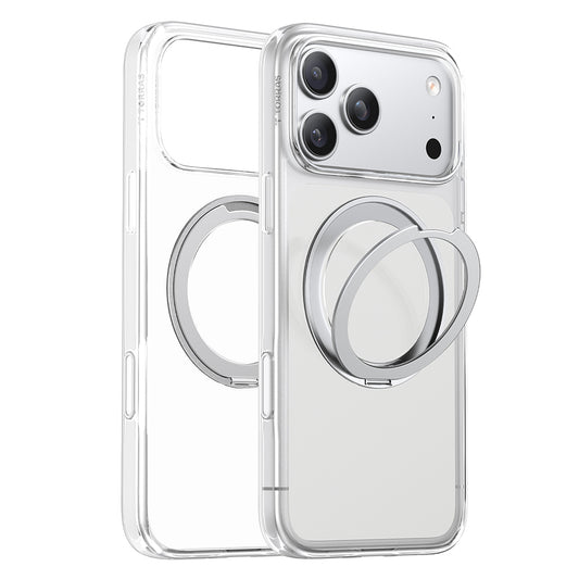 Coque MagSafe pour Apple iPhone 18 Pro / 17 Pro, Torras, Ostand O1 Guardian, Transparente