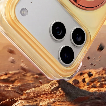 Coque MagSafe pour Apple iPhone 18 Pro / 17 Pro, Torras, Ostand O3 Air Gradient, Bleu Orange
