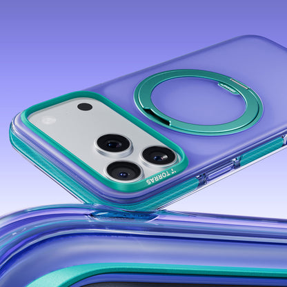 Coque MagSafe pour Apple iPhone 18 Pro / 17 Pro, Torras, Ostand O3 Hue, Indigo