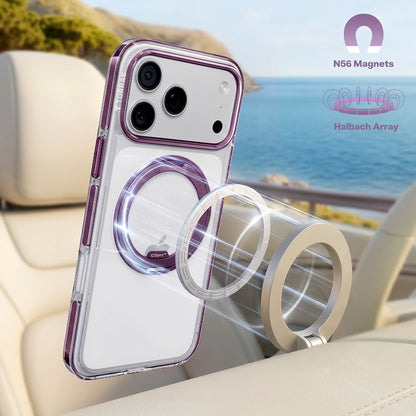 Coque MagSafe pour Apple iPhone 18 Pro / 17 Pro, Torras, Ostand O3 Light, Violet