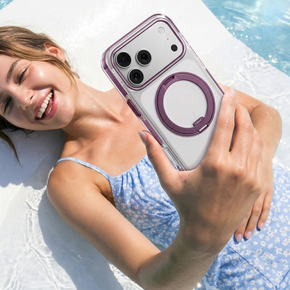 Coque MagSafe pour Apple iPhone 18 Pro / 17 Pro, Torras, Ostand O3 Light, Violet