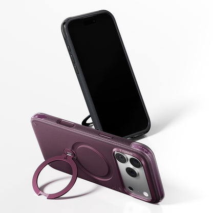 Coque MagSafe pour Apple iPhone 18 Pro / 17 Pro, Torras, Ostand Q3 Air Essential, Noire
