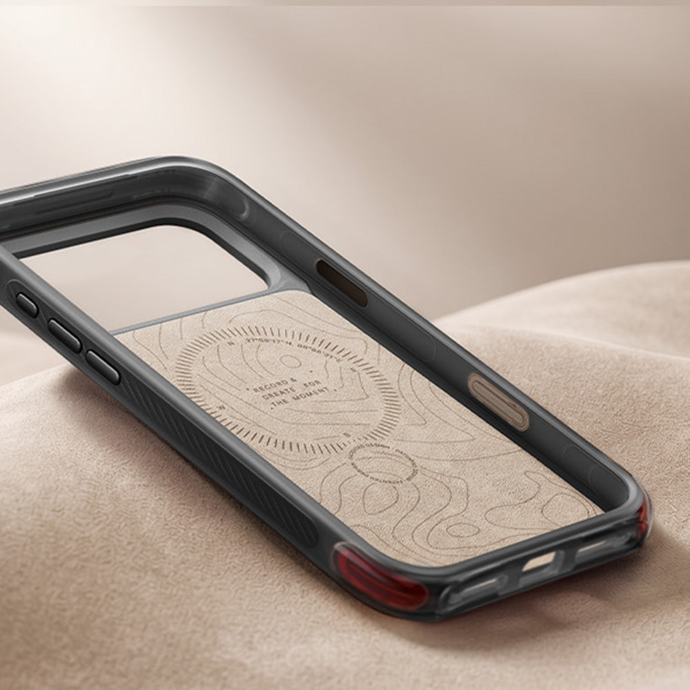 MagSafe Case for Apple iPhone 18 Pro / 17 Pro, Torras, Ostand Q3 Air Pro, Black