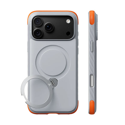 Coque MagSafe pour Apple iPhone 18 Pro / 17 Pro, Torras, Ostand Q3 Rugged, Blanche