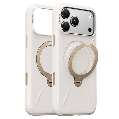Coque MagSafe pour Apple iPhone 18 Pro / 17 Pro, Torras, QPRO Silicone, Blanche