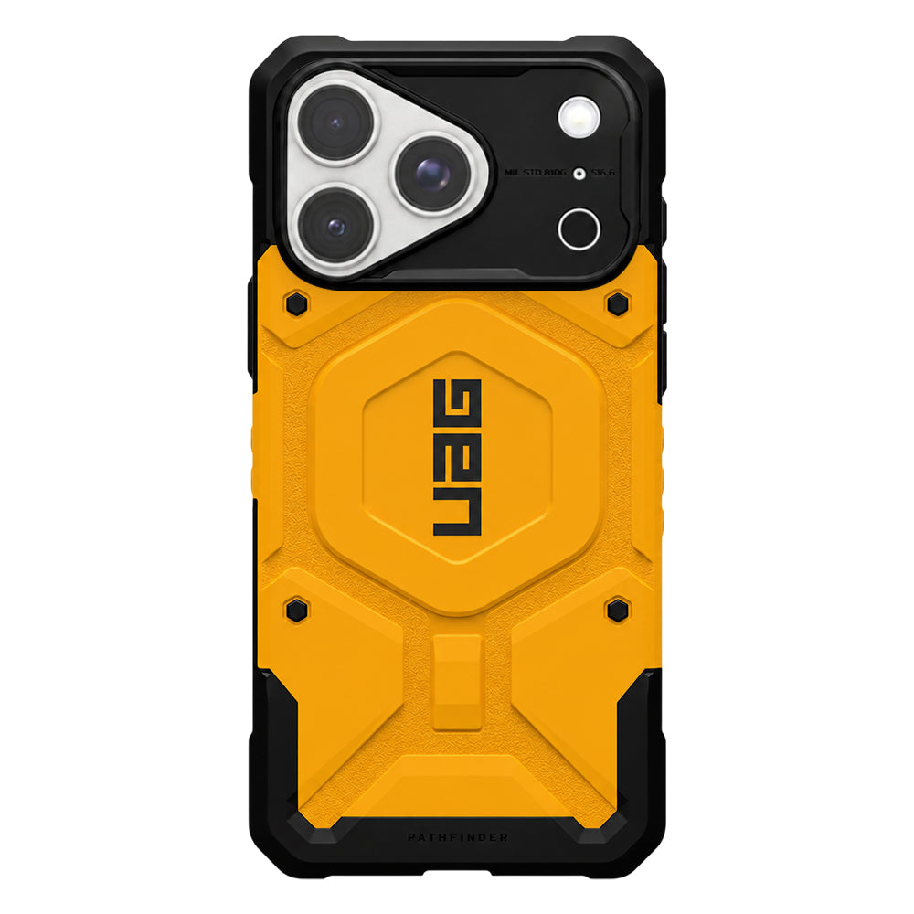 Coque MagSafe pour Apple iPhone 18 Pro / 17 Pro, Urban Armor Gear, Pathfinder, Jaune