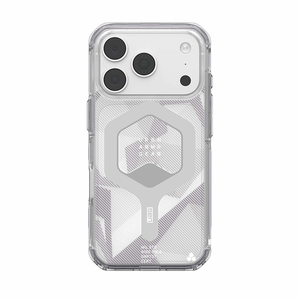 Coque MagSafe pour Apple iPhone 18 Pro / 17 Pro, Urban Armor Gear, Plyo, Argentée