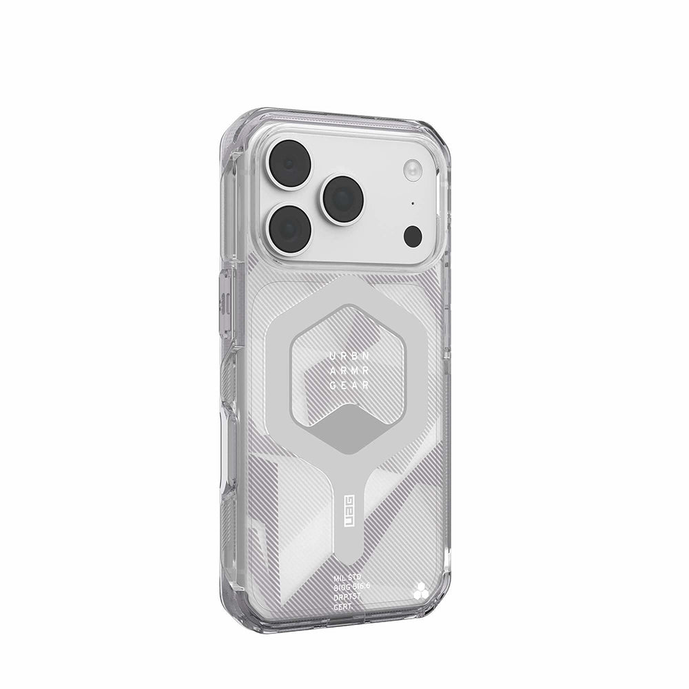 Coque MagSafe pour Apple iPhone 18 Pro / 17 Pro, Urban Armor Gear, Plyo, Argentée