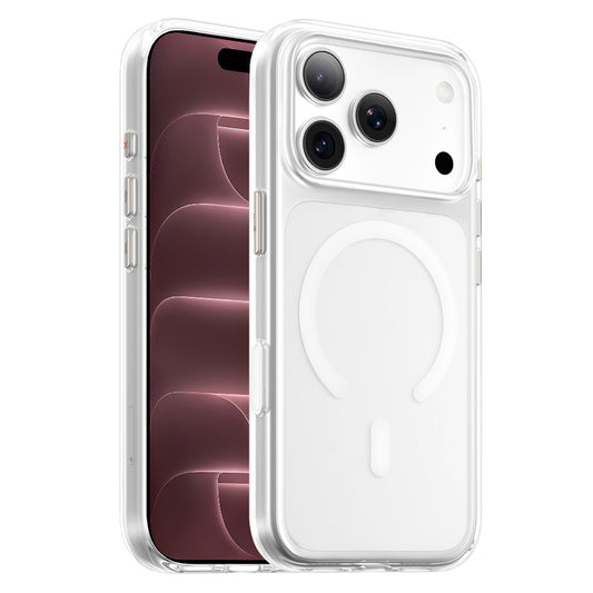 Coque MagSafe pour Apple iPhone 18 Pro Max / 17 Pro Max, Blueo, Crystal Pro Anti-Drop, transparente