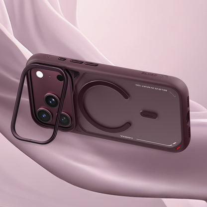 Coque MagSafe pour Apple iPhone 18 Pro Max / 17 Pro Max, Blueo, avec support dissipateur de chaleur, bleu satiné