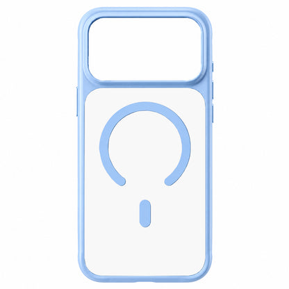 Coque MagSafe pour Apple iPhone 18 Pro Max / 17 Pro Max, Blueo, douce pour la peau et antichoc, bleu satiné