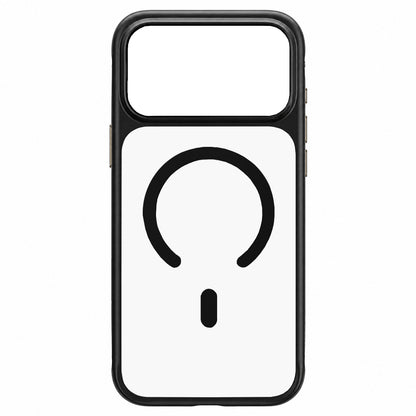 Coque MagSafe pour Apple iPhone 18 Pro Max / 17 Pro Max, Blueo, douce pour la peau et antichoc, noire satinée