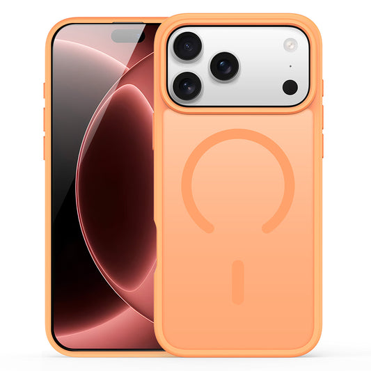 Coque MagSafe pour Apple iPhone 18 Pro Max / 17 Pro Max, DUX DUCIS, Yind, Orange