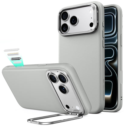 Coque MagSafe pour Apple iPhone 18 Pro Max / 17 Pro Max, ESR, Atelier avec support, Gris