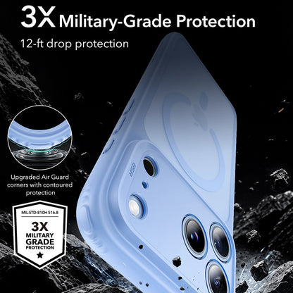 MagSafe Case for Apple iPhone 18 Pro Max / 17 Pro Max, ESR, Classic Hybrid, Satin Blue