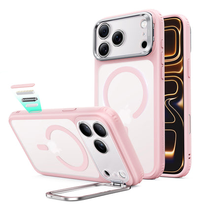 Coque MagSafe pour Apple iPhone 18 Pro Max / 17 Pro Max, ESR, Classic Hybrid Kickstand, Rose Satiné