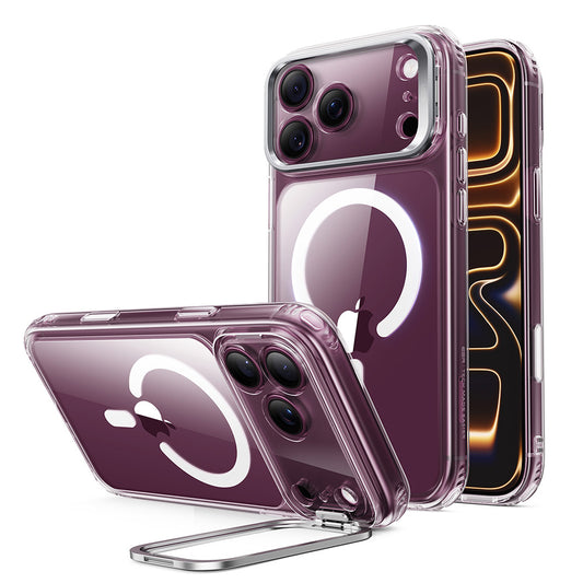 Coque MagSafe pour Apple iPhone 18 Pro Max / 17 Pro Max, ESR, Classic Hybrid Kickstand, Transparente