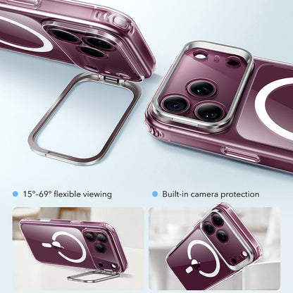 Coque MagSafe pour Apple iPhone 18 Pro Max / 17 Pro Max, ESR, Classic Hybrid Kickstand, Transparente